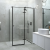 Besco Pixa black szögletes zuhanykabin 120x90x195 cm jobbos (PPP-129-195B)