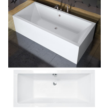  Besco Quadro 190x90 akril egyenes kád kád, zuhanykabin