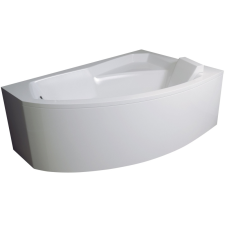 Besco RIMA aszimmetrikus kád előlap, jobbos, 160x55 cm, 0118 fürdőkellék