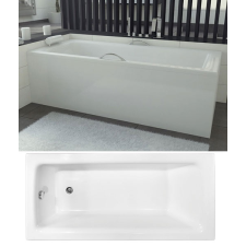  Besco Talia Premium 160x75 akril egyenes kád+fejpárna+kapaszkodó - SZETT AKCIÓ kád, zuhanykabin