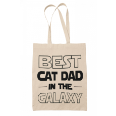  Best cat dad in the galaxy - Vászontáska