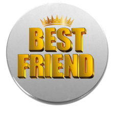 Best Friend kitűző kitűző