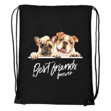  Best friend - Sport táska Fekete egyedi ajándék