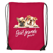 Best friend - Sport táska piros tornazsák