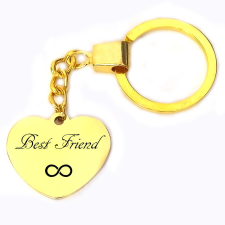 Best friend végtelen kulcstartó több színben és formátumban kulcstartó