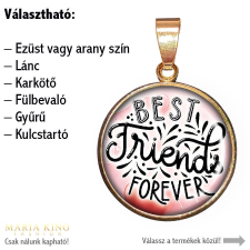 Best Friends 5. – medál, választható ékszerre vagy kulcstartóra medál