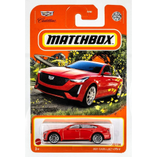 BEST-JÁTÉK KFT. Matchbox Cadillac CT5-V piros fém autópálya és játékautó
