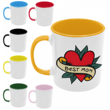  Best Mom - Színes Bögre bögrék, csészék