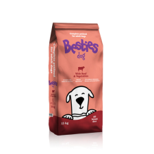 Besties Dog marha zöldséggel száraz kutyatáp 15 kg kutyaeledel