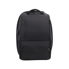 BESTLIFE TravelSafe Neoton laptop hátizsák, max 15,6", fekete (Bl-Bb-3401Bk-3) számítógéptáska