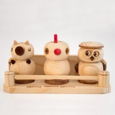  BestOn 00081 Sótartó 3 részes állatforma konyhai eszköz