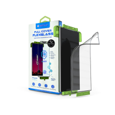Bestsuit Flexglass 3D Full Cover Biomaster Samsung Galaxy S21 Ultra Rugalmas Edzett üveg kijelzővédő mobiltelefon kellék