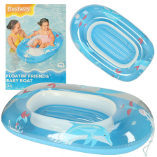 BESTWAY 34037 felfújható úszómatrac gyermek pontonhajó matrac kék strandjáték