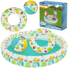 Bestway 3 az 1-ben Felfújható Gyermekmedence - 122cm medence