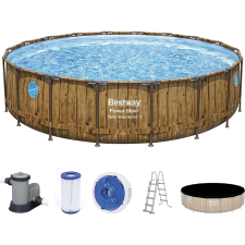 Bestway 56977 Power Steel Swim Vista Frame Pool-Set 549 x 122cm (56977) medence