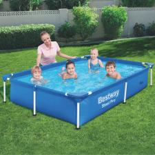  Bestway Andaman LITE szögletes fémvázas medence 221 x 150 x 43 cm medence