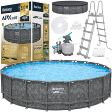 Bestway APX365 Frame Pool kerek medence szett homokszűrővel 610 x 132 cm medence