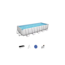 Bestway CAYMAN Szögletes fémvázas medence szett 640x274x132 cm (FFA_638) medence