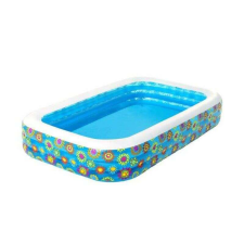 Bestway Felfújható medence - virágos - 305 x 183 x 56 cm - 1161 liter medence