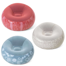 Bestway felfújható puff fotel 75052 piros strandjáték