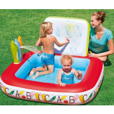 Bestway Felfújható Tanulj és rajzolj Játszó medence. 132 x 81 cm SME 058 medence kiegészítő