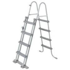 Bestway Flowclear 4 fokos biztonsági létra 122 cm (93113) medence kiegészítő