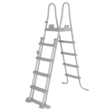 Bestway Flowclear 4 fokos biztonsági medencelétra 132 cm (3202667) medence kiegészítő