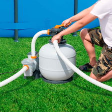 Bestway Flowclear homoksz?r?s szivattyú 8327 liter/óra medence kiegészítő