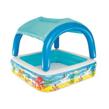 Bestway Gyermekmedence baldachinnal 140 x 140 x 114 cm bestway 52192 medence
