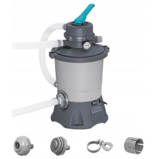 Bestway Homokszűrős vízforgató 3596 liter/óra ChemConnect vegyszeradagolóval 58515 medence kiegészítő