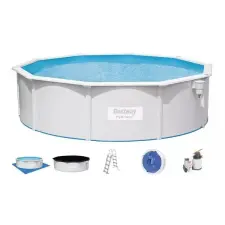 Bestway : Hydrium Prémium Set medence homokszűrővel - 457 x 122 cm medence