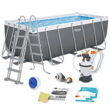 Bestway Kerti keret medence 412 x 201 x 122 cm 10in1 bestway 56457n medence
