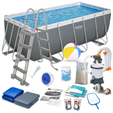 Bestway Kerti keret medence 412x201x122 cm 17in1 bestway 56457n medence