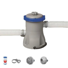 Bestway papírszűrős vízforgató szivattyú - 1249 l/h medence kiegészítő