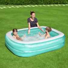 Bestway Szögletes gyerek medence kék 201 x 150 x 51 cm SME 004 medence
