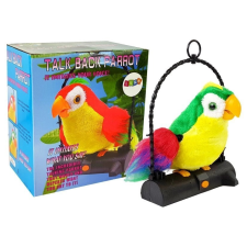 Beszélő papagáj játék - Zöld plüssfigura