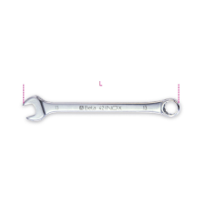 Beta 000420315 42INOX 15 Csillag-villáskulcs nemesacél villáskulcs