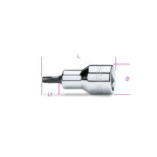 Beta 009200371 920RTX 25 Tamper Resistant Torx® imbusz-Dugókulcs dugókulcs