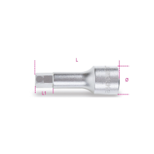 Beta 014710361 1471CM/E11 Hatlapú dugókulcs , 11 mm, Mercedes ML (széria 166) fékszereléshez dugókulcs