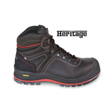 Beta 072940643 7294 HM Heavy Duty Mérsékelten vízálló, faggyúzott full-grain bőr félcipő nagyteljesítményű VIBRAM® járófelülettel, kopásálló betéttel a saroknál, és poliuretán orrvédő 43