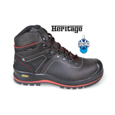 Beta 072940747 7294 HMC Heavy Duty Mérsékelten vízálló, faggyúzott full-grain bőr bokacipő nagyteljesítményű VIBRAM® járófelülettel, kopásálló betéttel a saroknál, és poliuretán orrvédővel 47