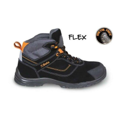 Beta 7218 FN FLEX Action nabuk bőr bokacipő, mérsékelten vízálló kopásálló orrvédő betéttel és gyorskioldással 38