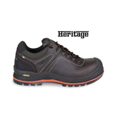 Beta 7293 HM Heavy Duty Faggyúzott full-grain bőrcipő nagyteljesítményű VIBRAM® talpfelülettel, kopásálló betéttel a saroknál, és poliuretán orrvédővel 43