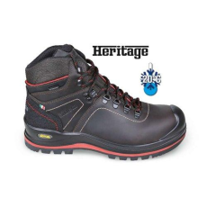 Beta 7294 HMC Heavy Duty Mérsékelten vízálló, faggyúzott full-grain bőr bokacipő nagyteljesítményű VIBRAM® járófelülettel, kopásálló betéttel a saroknál, és poliuretán orrvédővel 47