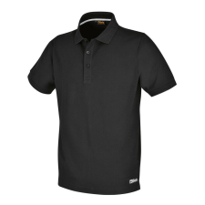 Beta 7552N XL Három gombos pólóing, piqué pamut, 200 g/m2, fekete férfi póló