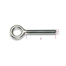 Beta 8002ZD M24 Feszítőcsavar szem, jobbmenetes, galvanizált barkácsolás, csiszolás, rögzítés