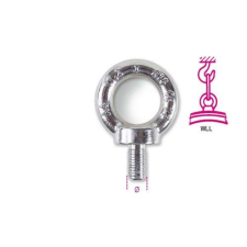 Beta 8240F M12 emelő fülescsavar, rozsdamentes acél A4 belső, KOVÁCSOLT barkácsolás, csiszolás, rögzítés