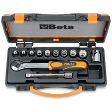 Beta 910B/C10 10 Dugókulcs és 2 tartozék fémdobozban (009100910) dugókulcs