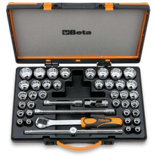 Beta 920/C37 37 dugókulcs és 5 tartozék fémdobozban dugókulcs