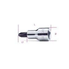 Beta 920PH 3 Csavarhúzó-dugókulcs Phillips®-csavarokhoz, krómozott, barnított fej dugókulcs